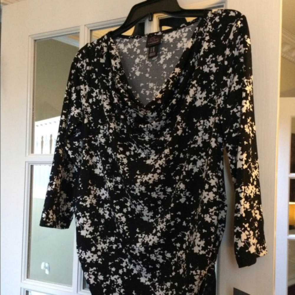 SOld OH Baby Motherhood Maternity Top M L - Picture 7 of 8
